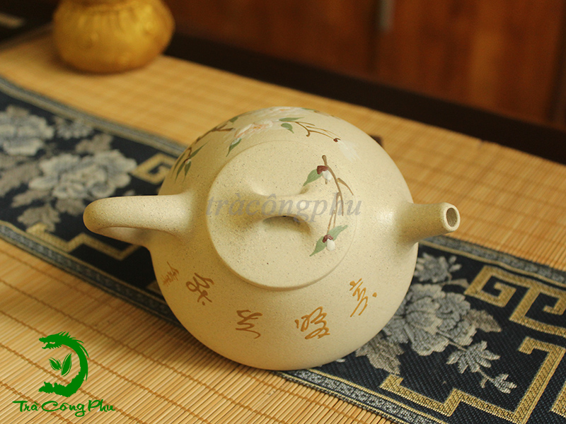 Ấm Tử Sa Thạch Biều Bạch Nê - ATS1364